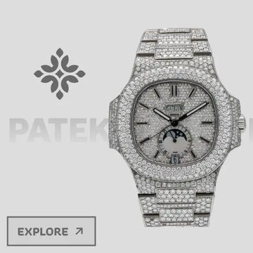 Moissanite Patek Philippe Watch